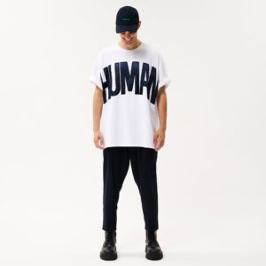 Human heavy jersey tee — white — 10DAYS