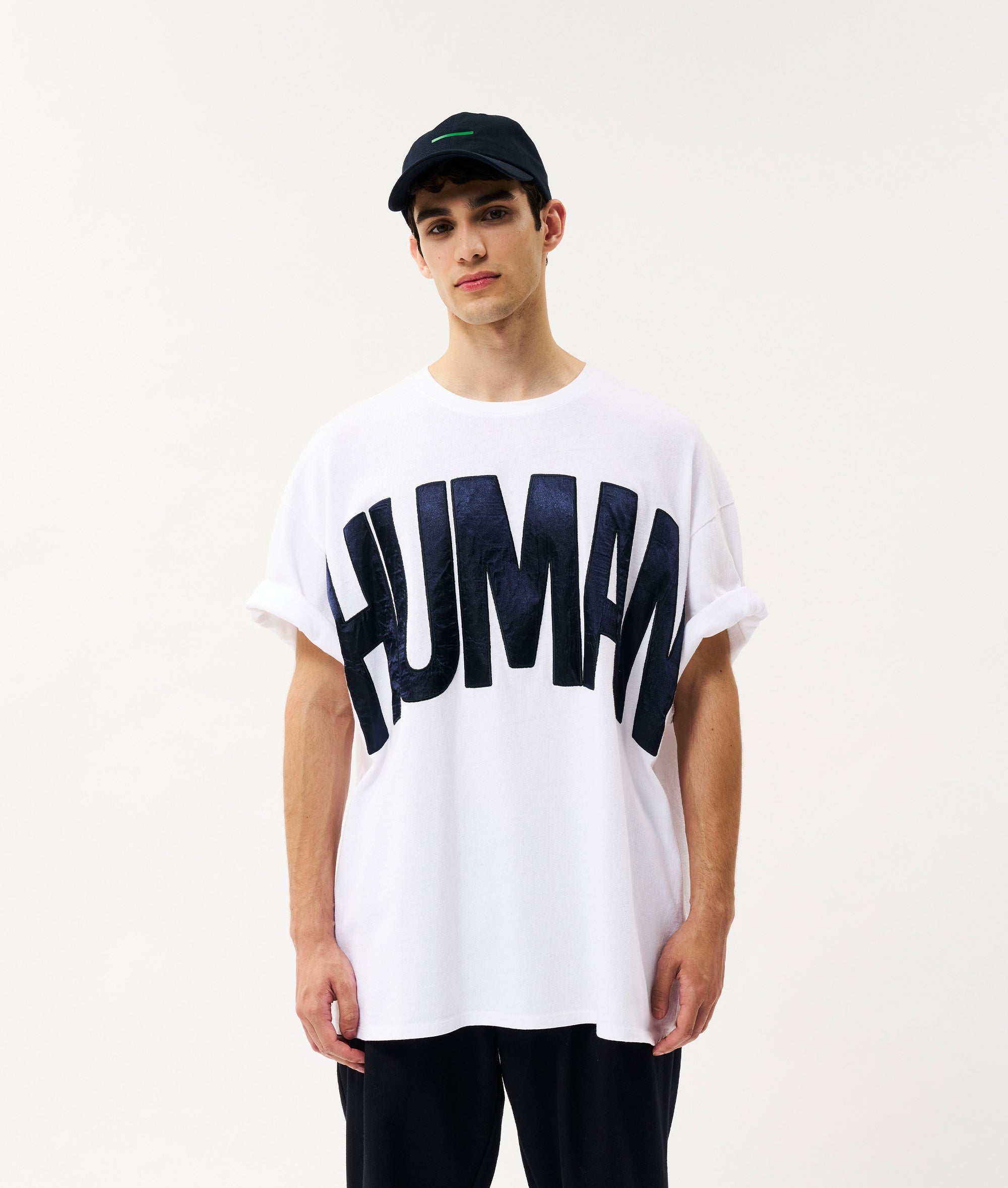 Human heavy jersey tee — white — 10DAYS (2)