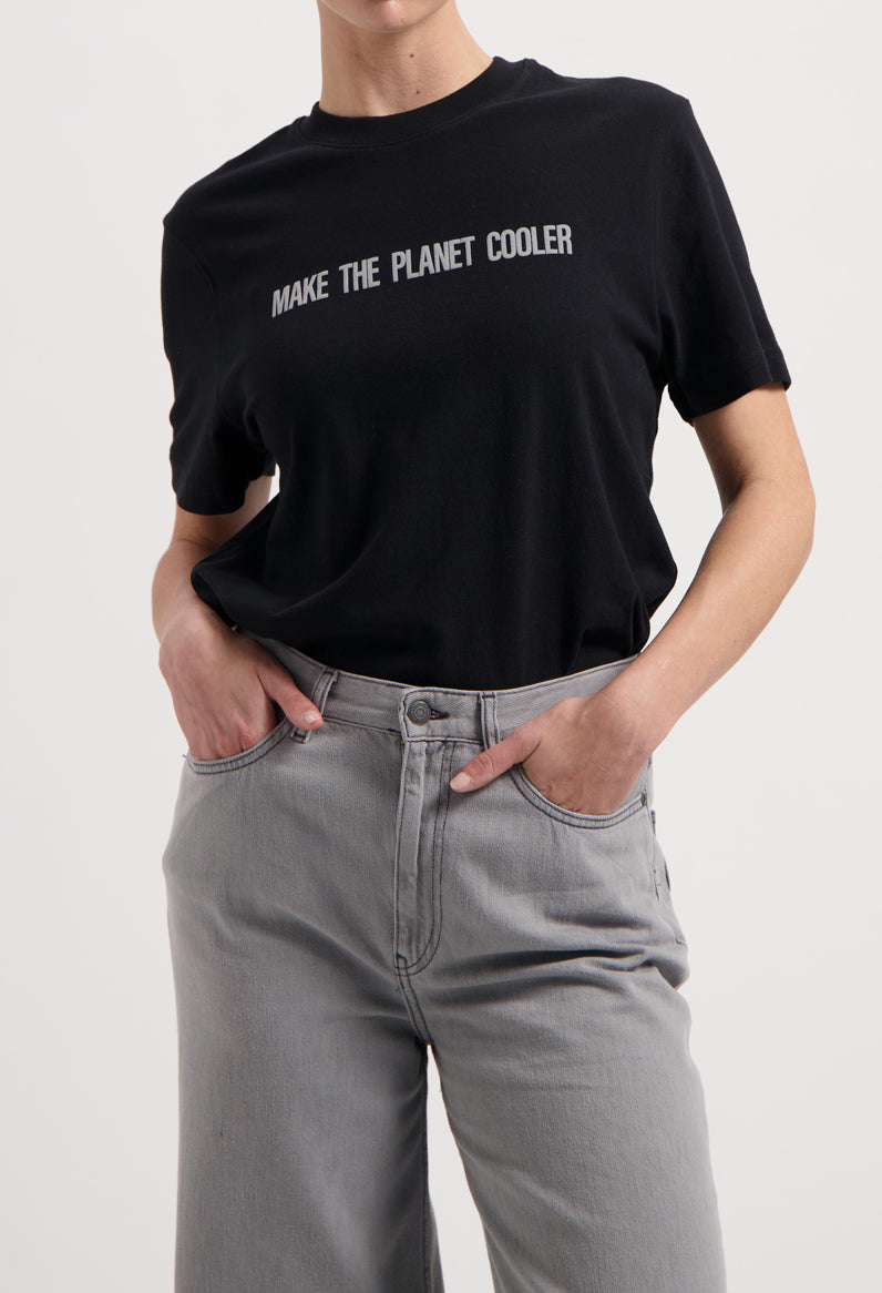 Robin Tee - Black van MUD Jeans