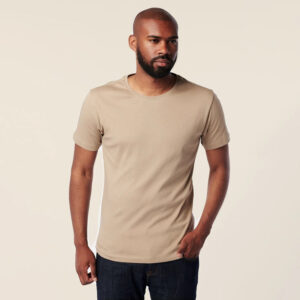 T-shirt - Earth - Round Neck - Sand van SKOT Fashion