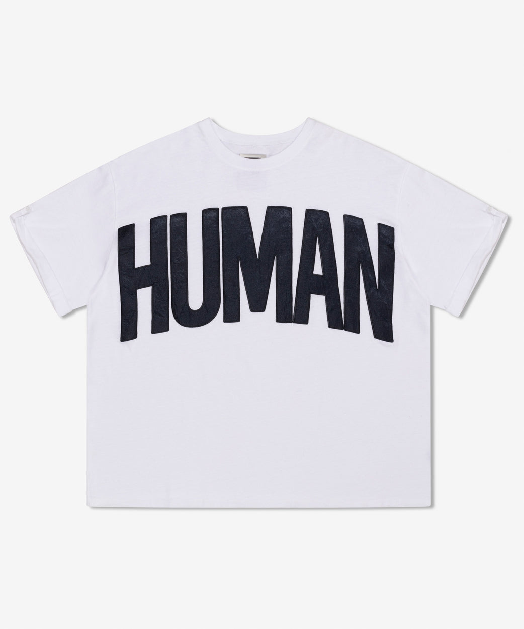 Human heavy jersey tee — white — 10DAYS (6)