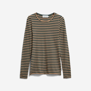 EINIAARA GESTREIFTES LANGARMSHIRT — amberwood-midnight reef van ARMEDANGELS