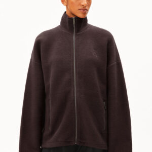 BAUMWOLL-FLEECEJACKE — claystone van ARMEDANGELS