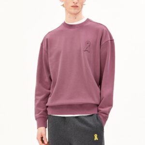 ICONIC Å GMT DYE SWEATSHIRT — velvet ember washed — ARMEDANGELS
