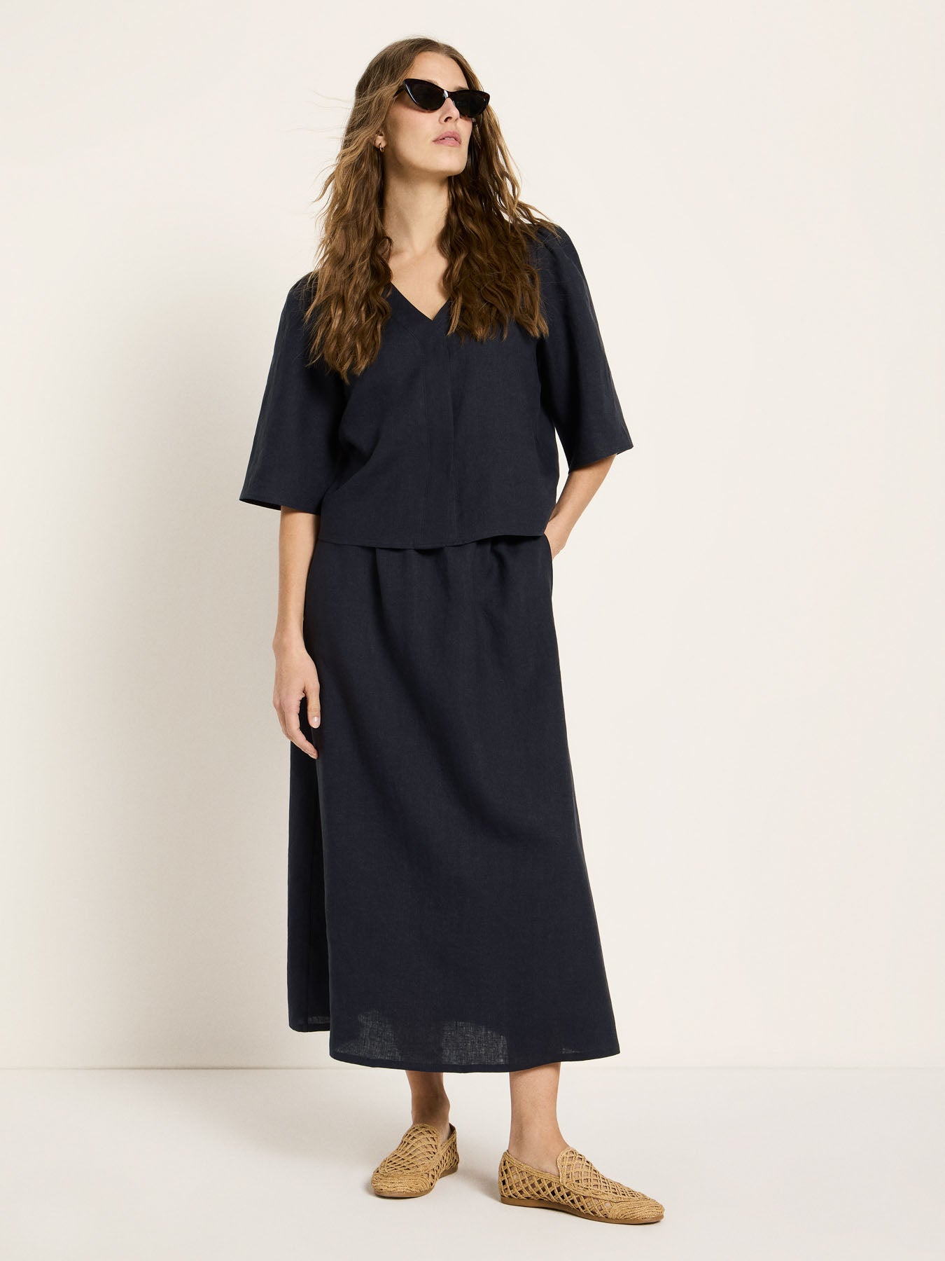 3/4 Arm Bluse (GOTS) — LANIUS (2)