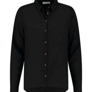 Michelle Shirt Black Tencel van Charlie + Mary