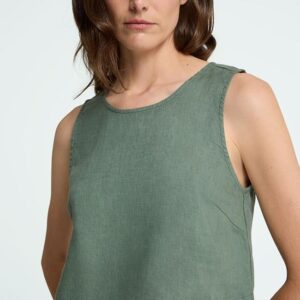 Belle top dark forest green van Sophie Stone