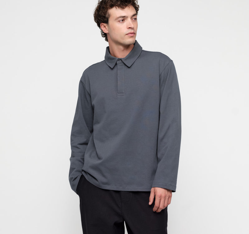 True Extra Heavy Polo van Organic Basics