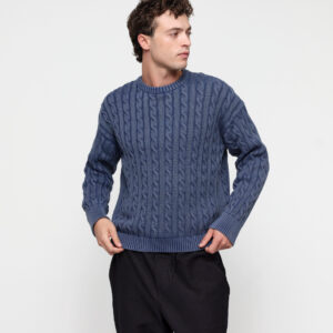 True Knit Boxy Fit Cable Sweater — Organic Basics