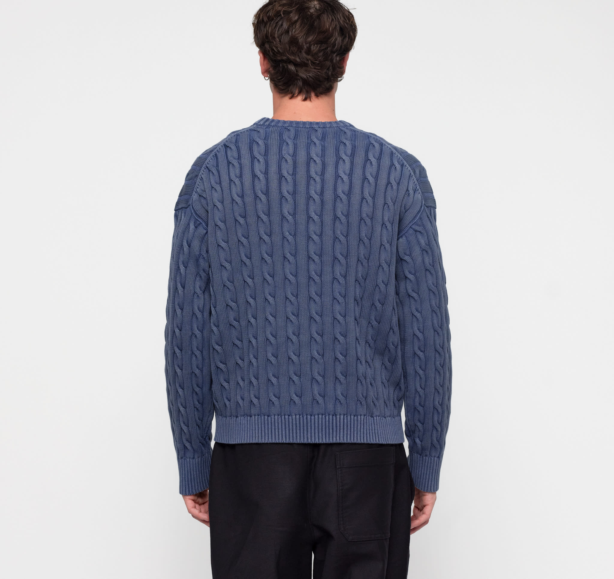 True Knit Boxy Fit Cable Sweater — Organic Basics (4)