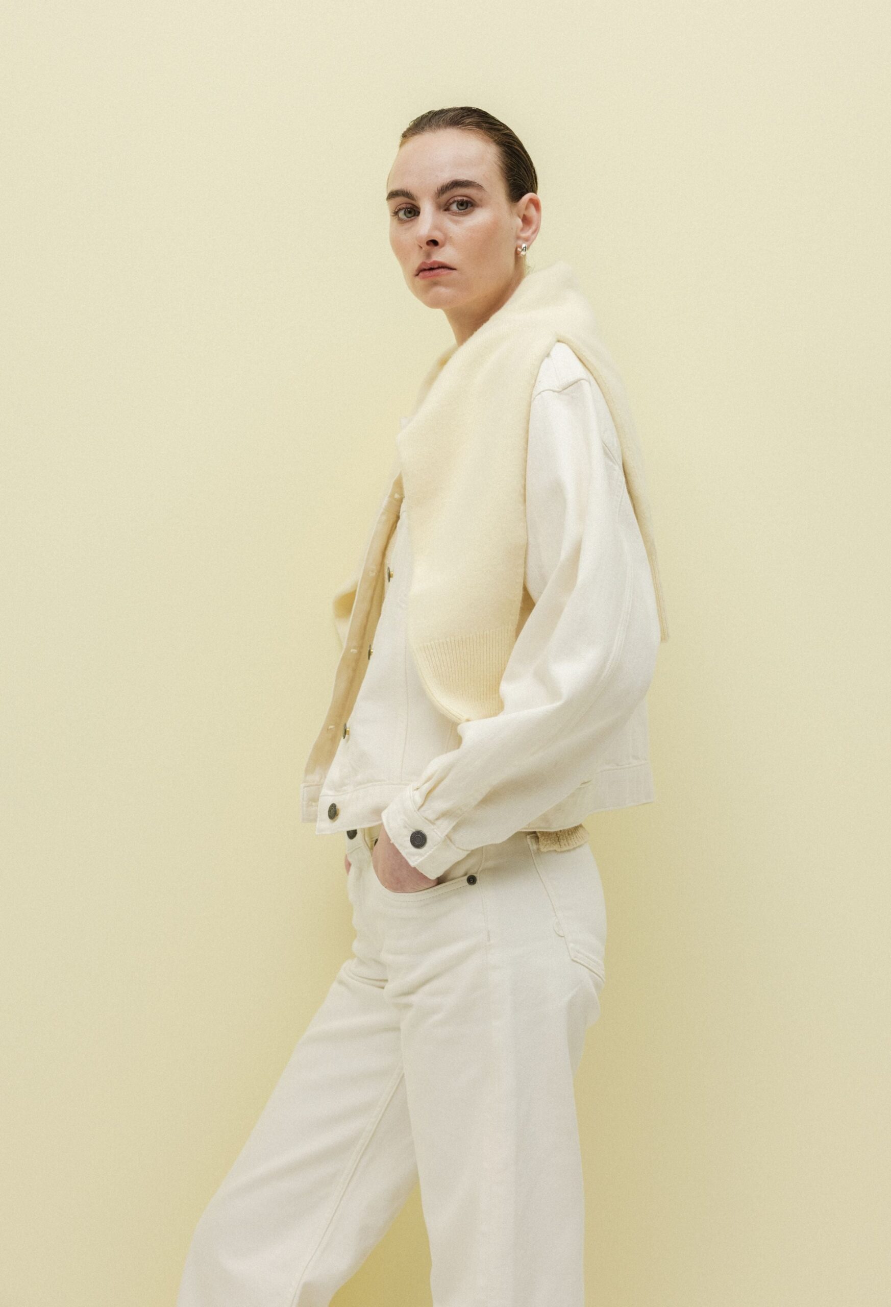 Fran Jacket - Natural — MUD Jeans (2)