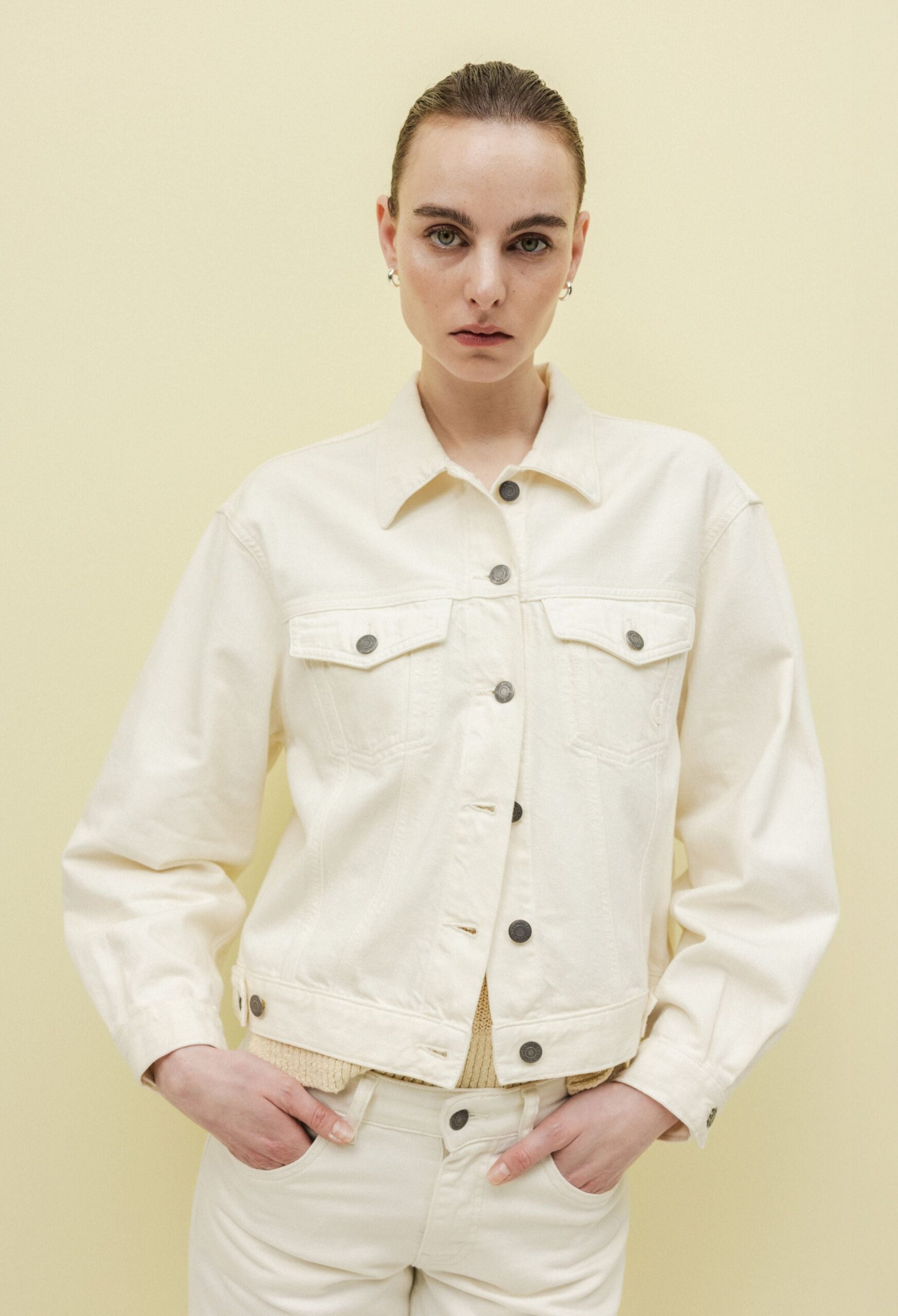 Fran Jacket - Natural — MUD Jeans