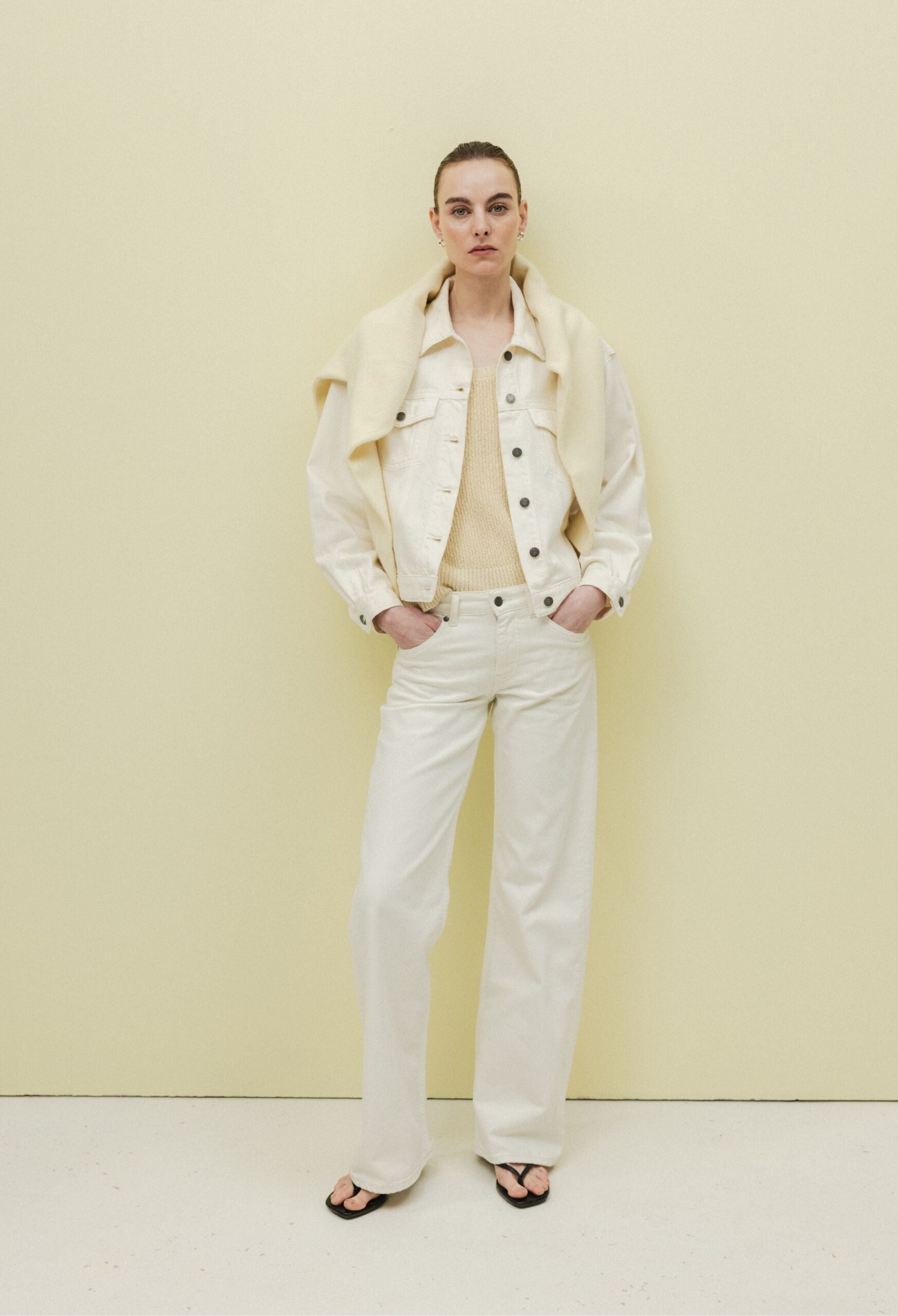 Fran Jacket - Natural — MUD Jeans (5)